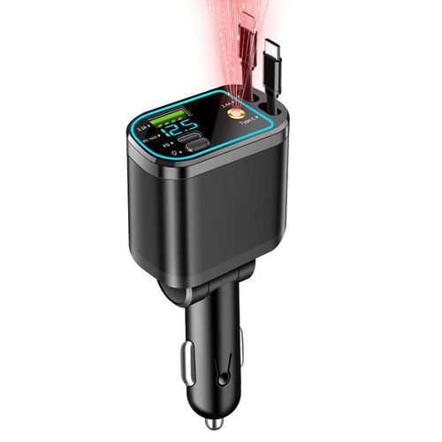 Car charger with a starry sky projector