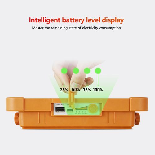 Rechargeable Portable Solar LED Work Light