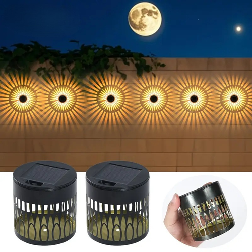 Solar outdoor lights