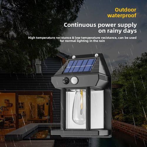 Solar outdoor lights