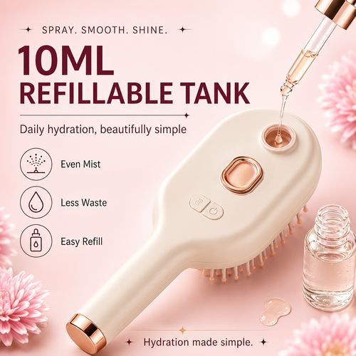 Electric massage comb