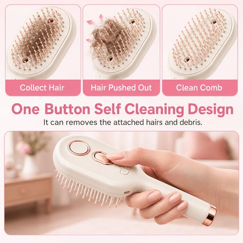 Electric massage comb