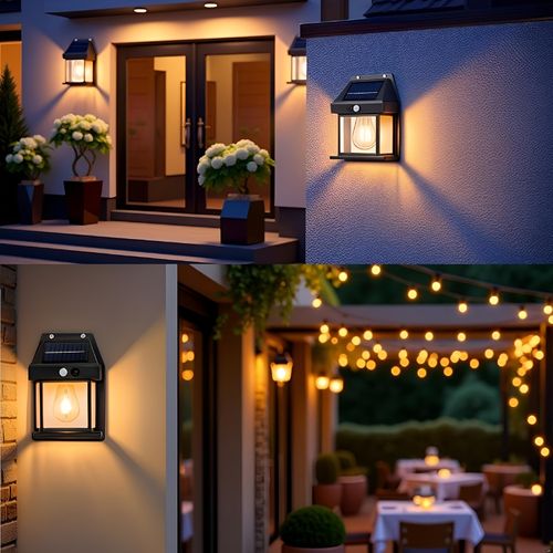 Outdoor Solar Wall Lamps