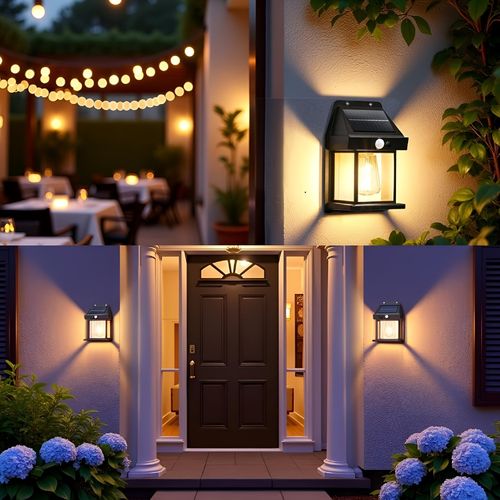 Outdoor Solar Wall Lamps