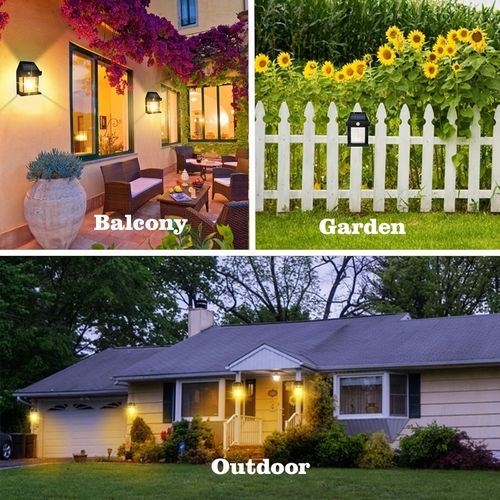 Outdoor Solar Wall Lamps