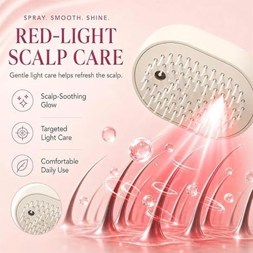 Electric massage comb