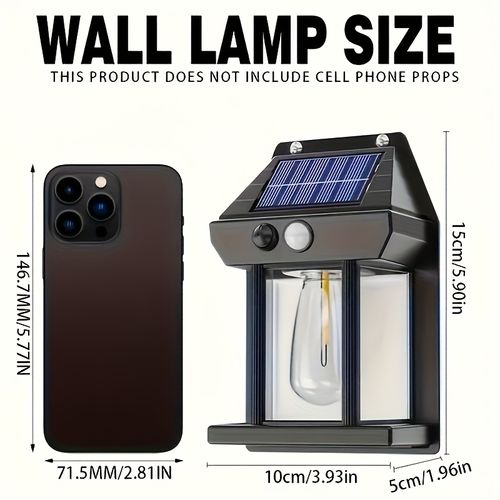 Solar Courtyard Light