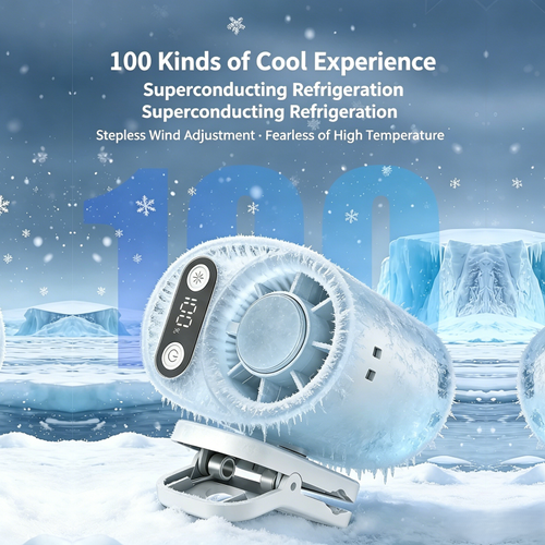 Car Clip-on Fan