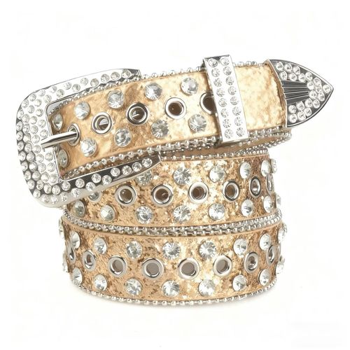 Rhinestone belt