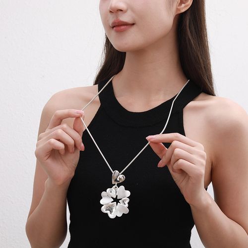 Long Style High-End Alloy Necklace
