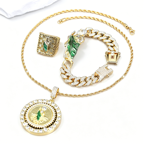4Pcs Unisex Jewelry Set