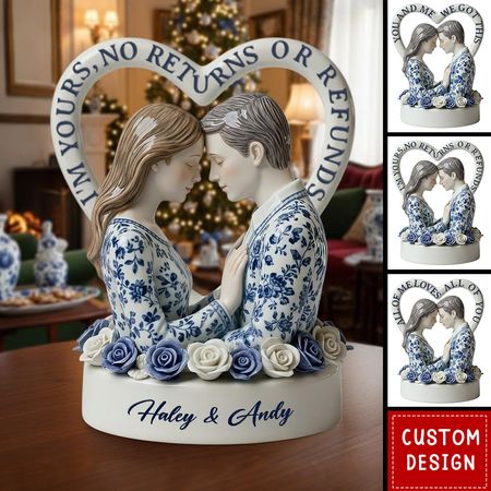 Toile De Jouy Couple You And Me We Got This - Personalized Couple Custom Shaped Acrylic Plaque