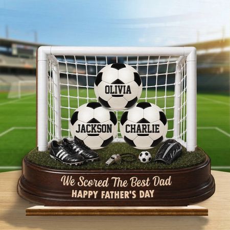 Customised wooden plaques for the Football World Cup