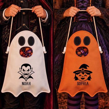 Halloween Ghost Candy Bag - Custom Gifts for Kids