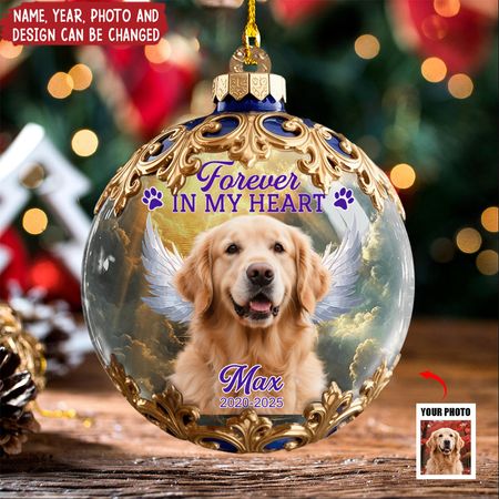 In Loving Memory - Personalized Christmas Acrylic Ornament