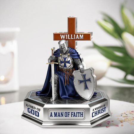A Man Of God - Personalized Custom Shaped Acrylic Plaque