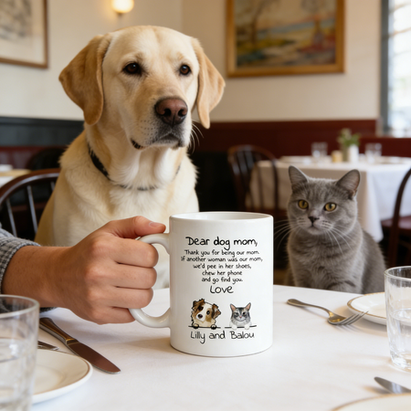 Dear pet parent - Personalized Mug
