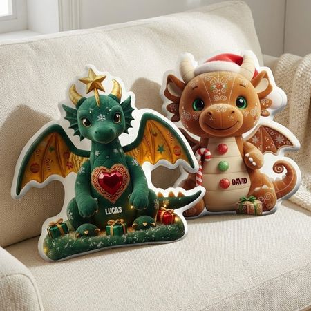 Cute Dragon Pillow Personalized Gifts For Christmas