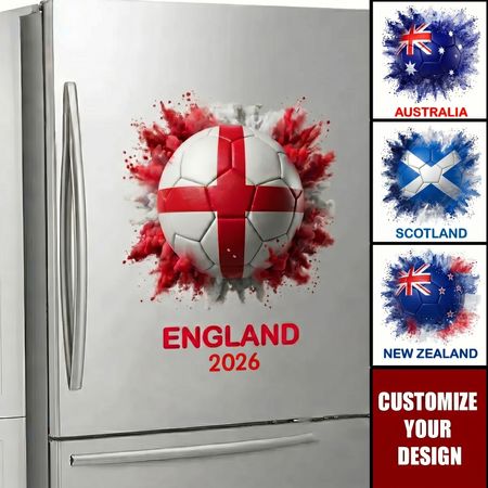 Custom Country Flags - Personalized Soccer Decal