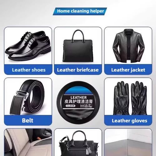 Leather care products, polishing wax
