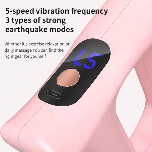 USB Vibration Fascia Massager, Multifunctional Fat Burning Massage Ring