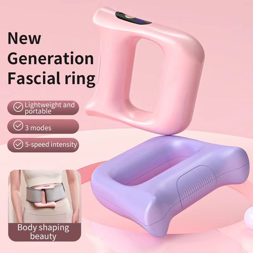 USB Vibration Fascia Massager, Multifunctional Fat Burning Massage Ring