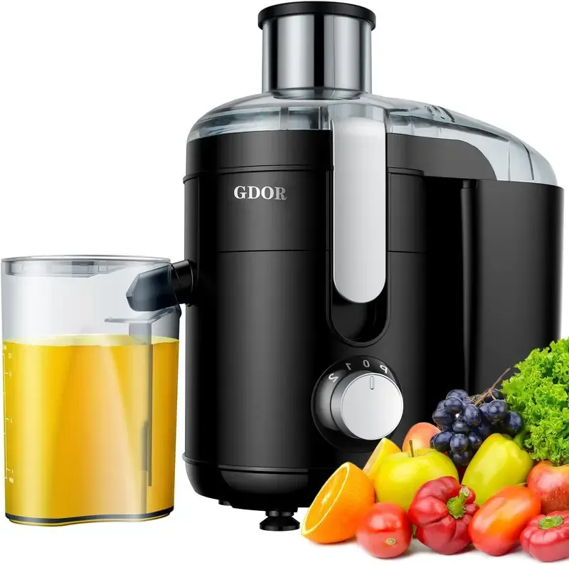 👉Titanium Alloy Dual-Speed Feeder Centrifugal Juicer for Fruits & Veggies Summer Essential👈