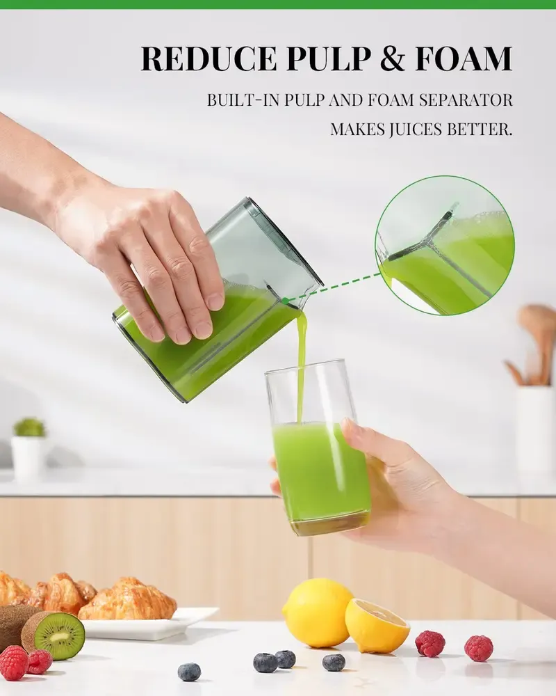 👉Titanium Alloy Dual-Speed Feeder Centrifugal Juicer for Fruits & Veggies Summer Essential👈