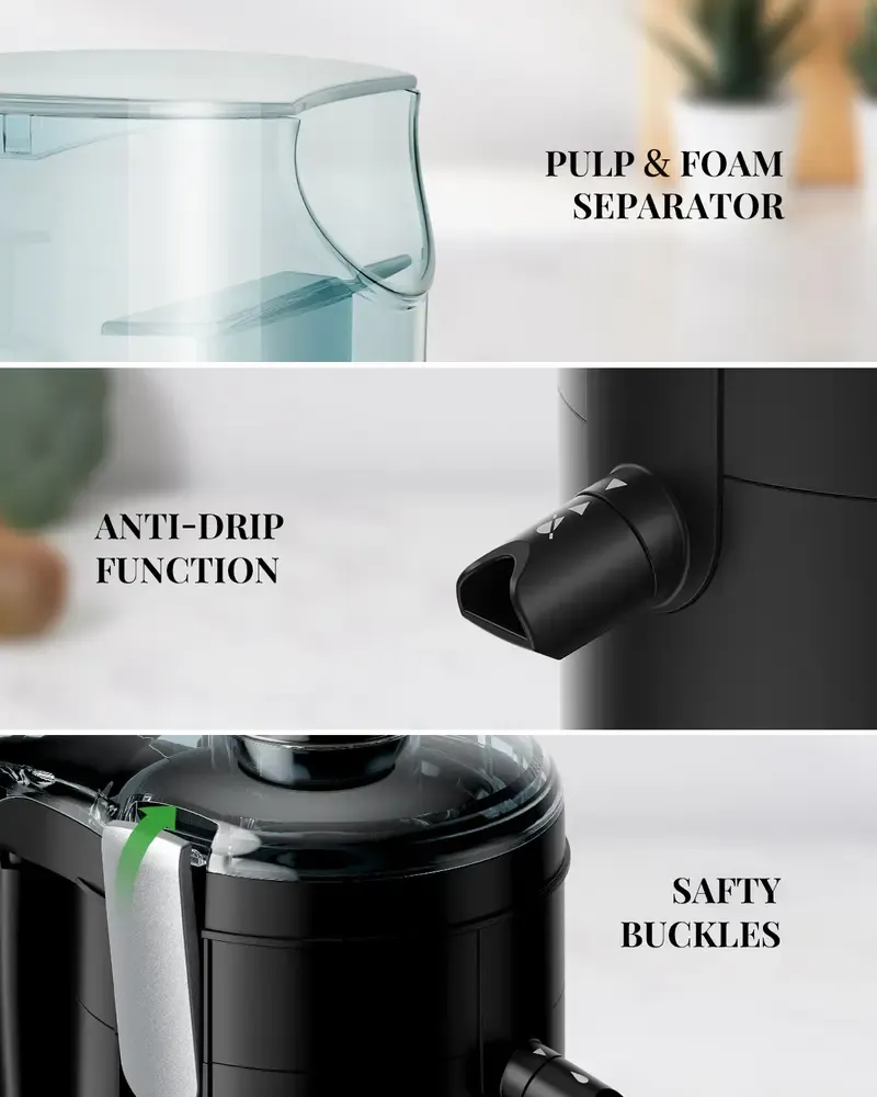 👉Titanium Alloy Dual-Speed Feeder Centrifugal Juicer for Fruits & Veggies Summer Essential👈