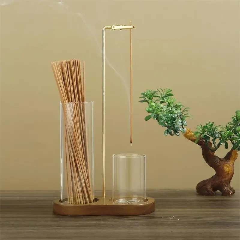 💎Two-in-one Aromatherapy Candle Holder, Wooden Base Diffuser💎