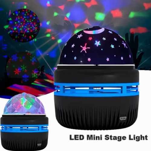 🔥🔥🔥Luz de projeção de céu estrelado LED atmosfera de festa luzes coloridas de dança