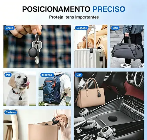 Rastreador GPS,Apto para Apple e Android, Mini Dispositivo Rastreador com Capa Magnética Resistente às Intempéries Sem Subscrição Sem Taxa Mensal Melhores Localizadores Ocultos de Localização, Localizador de Cobertura Global, Dispositivo Anti-Perda para Veículos Crianças Cães Bagagem