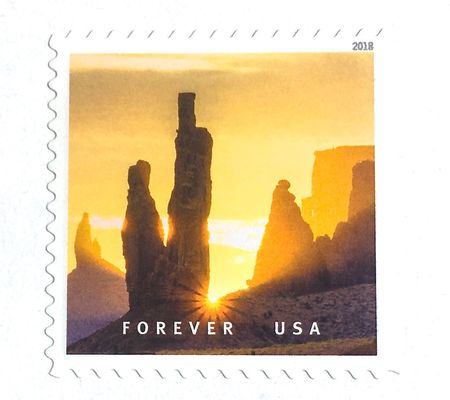 100 Southwest Forever Postage Stamps Unused Monument Valley Stamps Southwestern Desert Unused Forever Stamps For Mailing