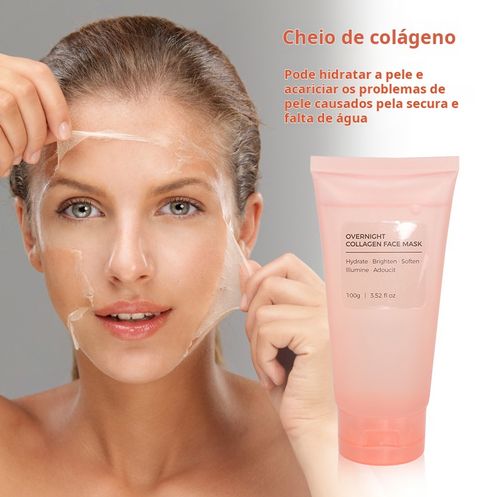 Máscara Facial Noturna de Colágeno