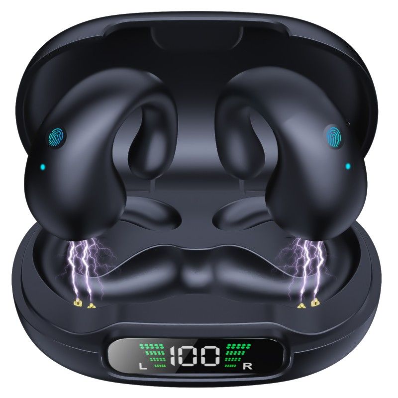 Q92 OWS Wireless Waterproof Clip on headset bluetooth earphone AI function