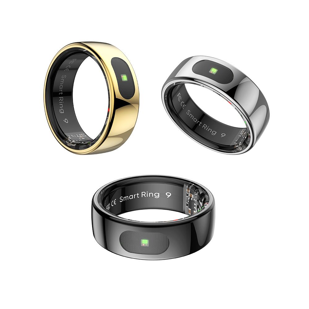 Sleep Tracking Fitness Smart Health Ring Intelligent Detection Oxygen Pressure Temp HRV Fitness Tracker Smart Ring 复制