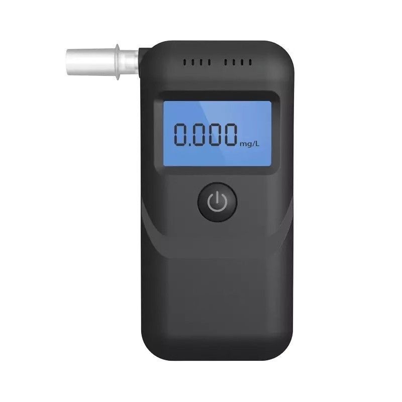 997 High Precision Alcohol Breathalyzer Tester with Digital Blue LCD Display Grade Accuracy Personal Alcohol Tester for Home Use