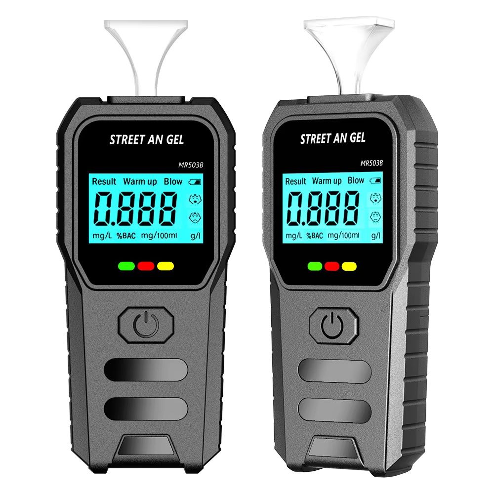 New Portable Handheld Alcohol Detector S+measuring Alcohol Concentration Instrument