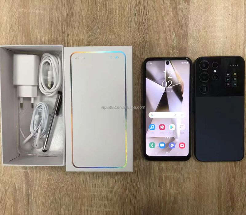 Smartphone S25 ultra de alta qualidade com sistema operacional 5G Android 15 global. Preço por atacado: 22 + 1TB de jogos para smartphone S25 ultra.