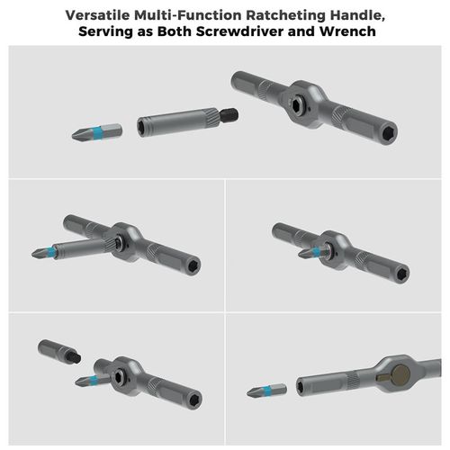 New Hardware Tool Set Multi purpose Ratchet Screwdriver Set