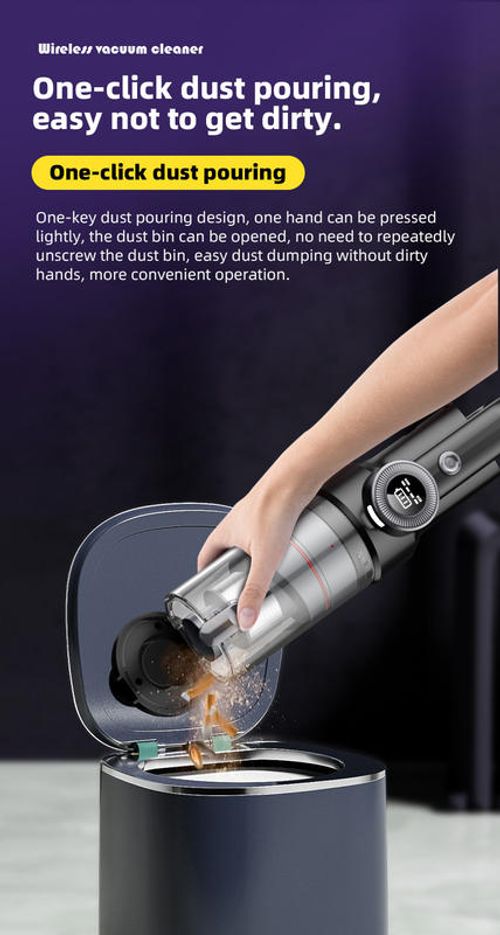 Cordless handheld household multi in one high-power vacuum cleaner