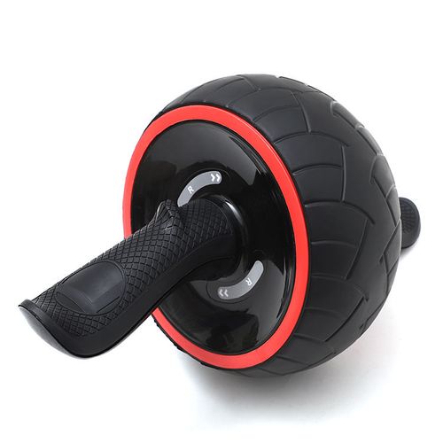 High-quality steel fitness wheel, suitable for home fitness, abdominal and muscle training, with rebound function.