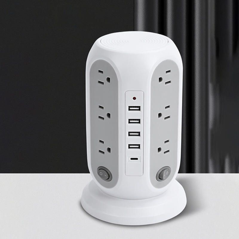 Hot Selling Good Quality Surge Protected Extension Socket with USB Ports Multi-Functional Power Strip