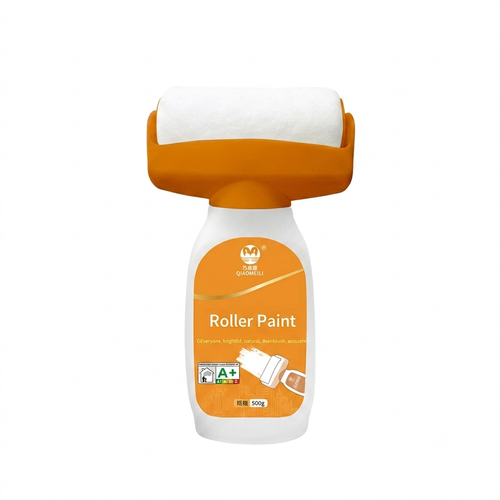 Wall repair roller paint. Simply roll it to fix mold, scribbles and wall cracks, fast-drying and odorless.