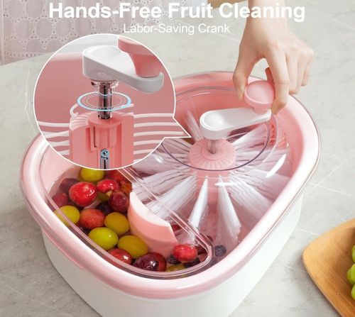 Fruit and vegetable brush