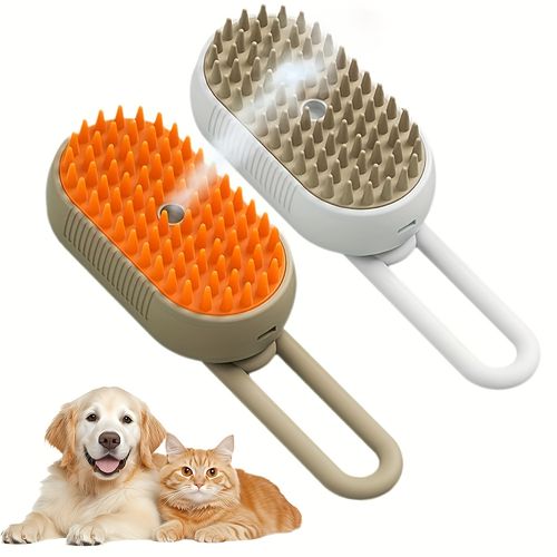 Animal steam brush