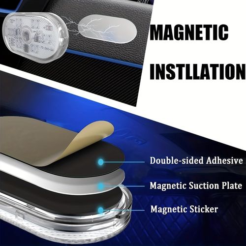 4 portable mini LED lights