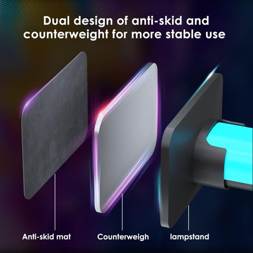 RGB+IC desktop ambient light