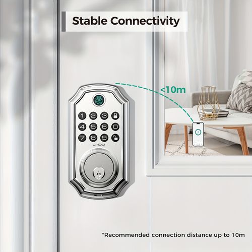D280 Smart 5-in-1 Fingerprint Door Lock