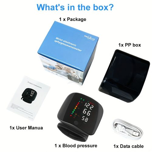 Wrist blood pressure monitor